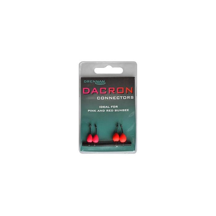 Drennan Dacron Connectors Pink